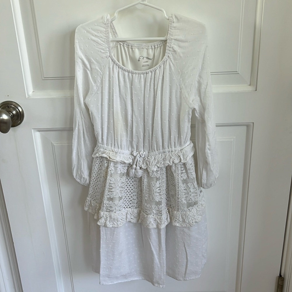Art Class Girls Boho Dress SZ S 6/6x